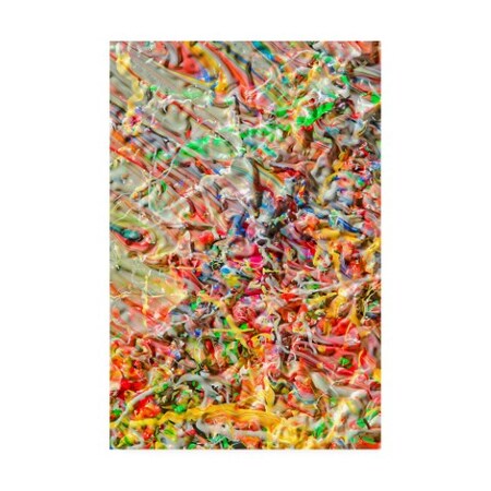 Mark Lovejoy 'Abstract Splatters Lovejoy 8' Canvas Art,12x19